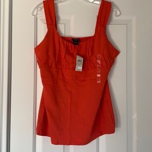 NWT Ann Taylor Orange tank